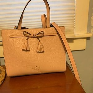 Kate Spade Hayes Small Satchel: Color Rosy Cheeks